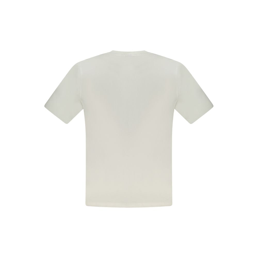 T-Shirt by North Sails for men in cotton white features a plush silhouette, showcasing a sophisticated crew neckline and for a truly plush finish.