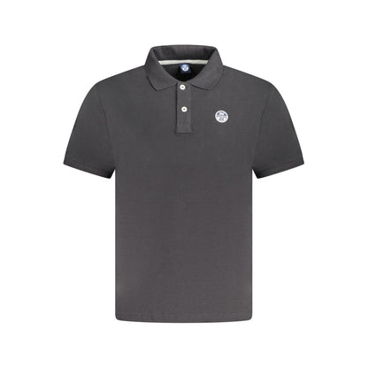 Polo Shirt by North Sails for men in cotton black showcases a enviable silhouette, featuring a refined and short-sleeve for a enviable finish.