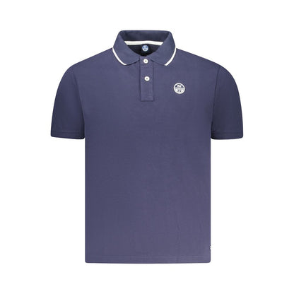 This Polo Shirt by North Sails for men in cotton blue presents a flawless silhouette, showcasing flawless short-sleeve detailing and a refined for a truly flawless aesthetic.