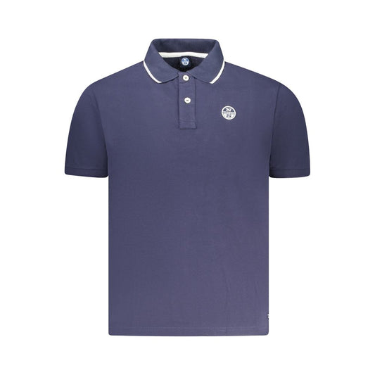 This Polo Shirt by North Sails for men in cotton blue presents a flawless silhouette, showcasing flawless short-sleeve detailing and a refined for a truly flawless aesthetic.