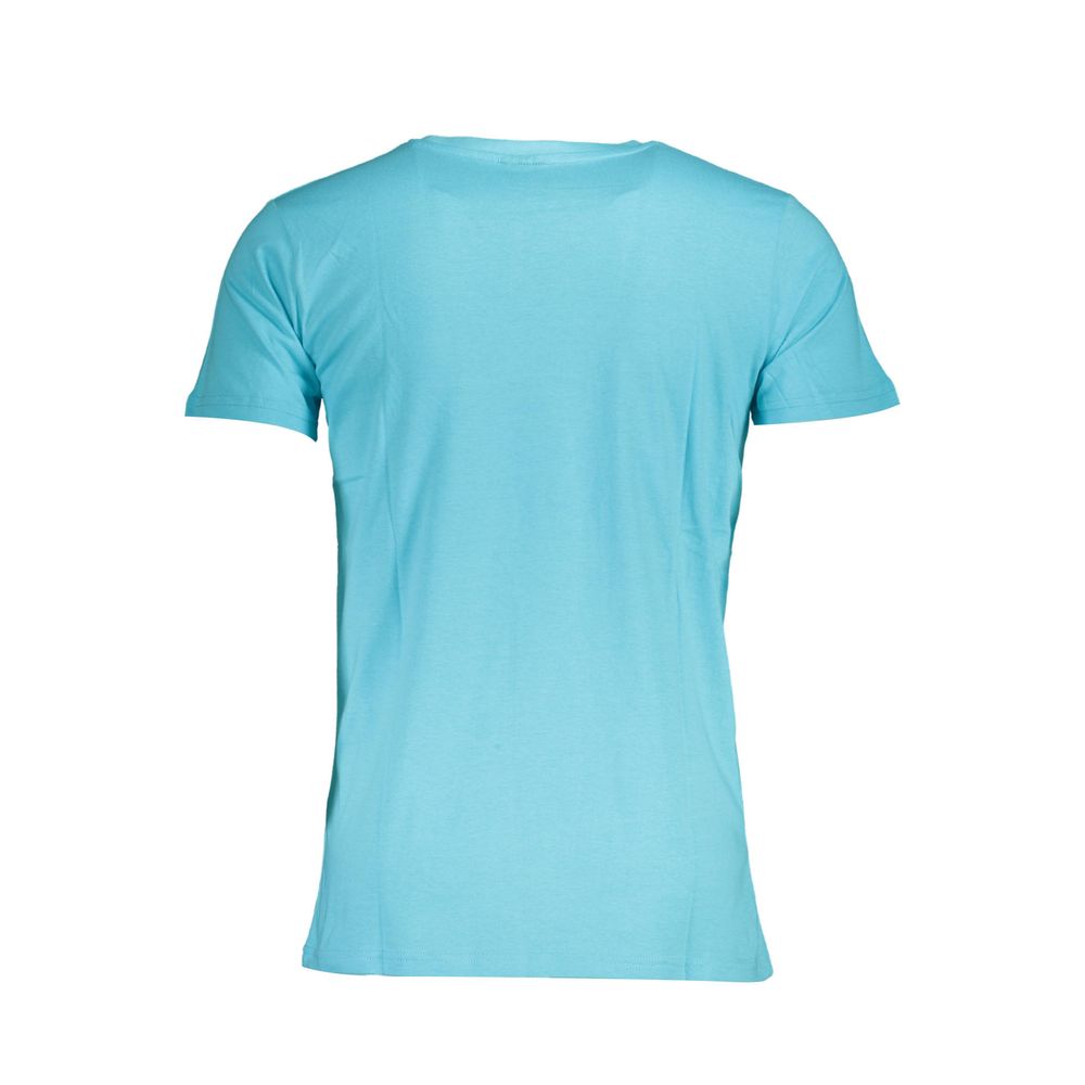 T-Shirt by Norway 1963 for men in cotton blue features a plush silhouette, showcasing a sophisticated and for a truly plush finish.