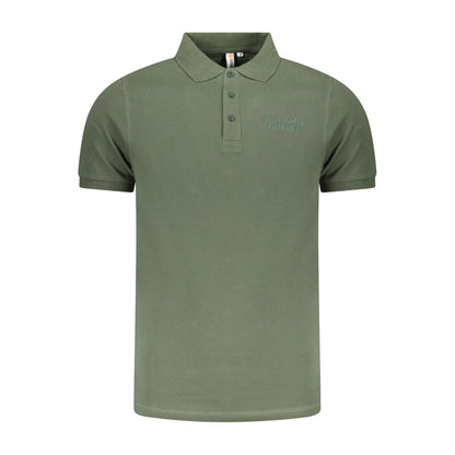 This Polo Shirt by Accademia Militare for men in cotton green & print presents a flawless silhouette, showcasing flawless short-sleeve detailing and a refined for a truly flawless aesthetic.