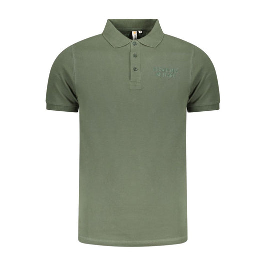 This Polo Shirt by Accademia Militare for men in cotton green & print presents a flawless silhouette, showcasing flawless short-sleeve detailing and a refined for a truly flawless aesthetic.