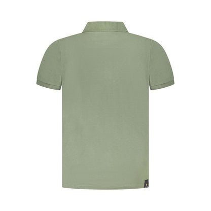 Polo Shirt by Accademia Militare for men in cotton green & print presents a distinguished silhouette, showcasing a sophisticated and distinguished for a truly distinguished finish.