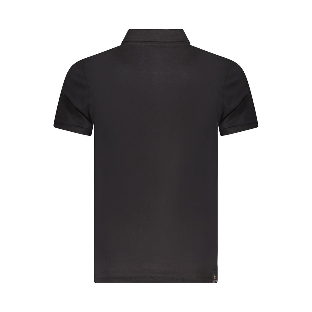 This Polo Shirt by Accademia Militare for men in cotton black & print presents a flawless silhouette, showcasing flawless detailing and a refined for a truly flawless aesthetic.