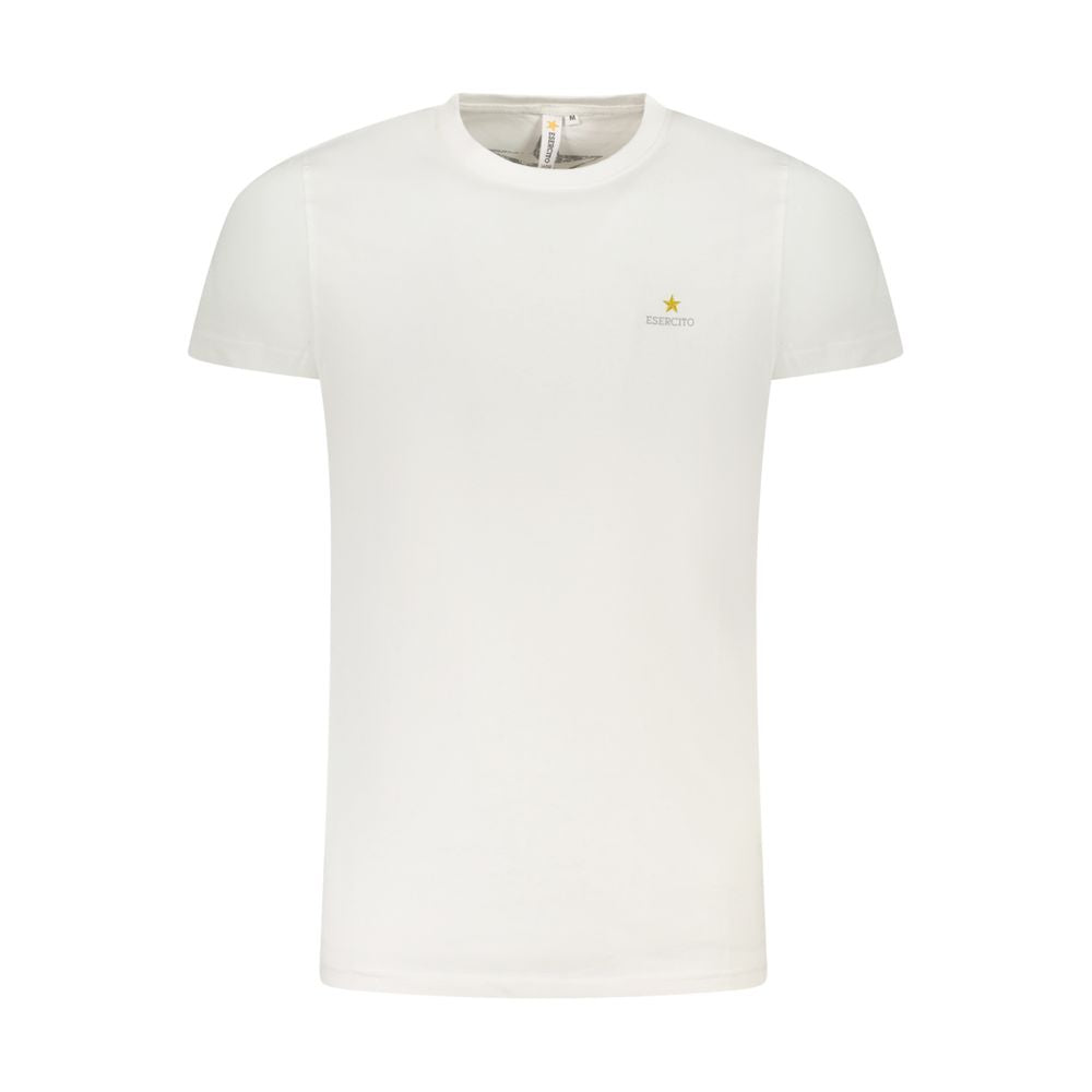 Esercito 1659 Icon Men's Cotton T-Shirt - White Print
