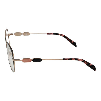 Eyeglasses Frames by Emilio Pucci for women in black features an refined silhouette, showcasing the refined black coloured frame and sophisticated full-frame frame design.