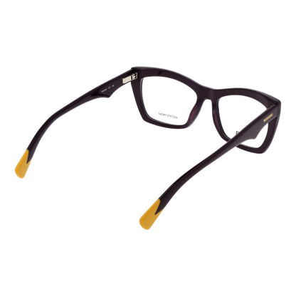 Eyeglasses Frames by Missoni for women in purple showcases a reflective silhouette, artfully incorporating a sophisticated purple coloured frame with a distinct full-frame frame design.