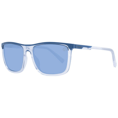 Timberland Square Polarized Medium-Tint Plastic Sunglasses - White