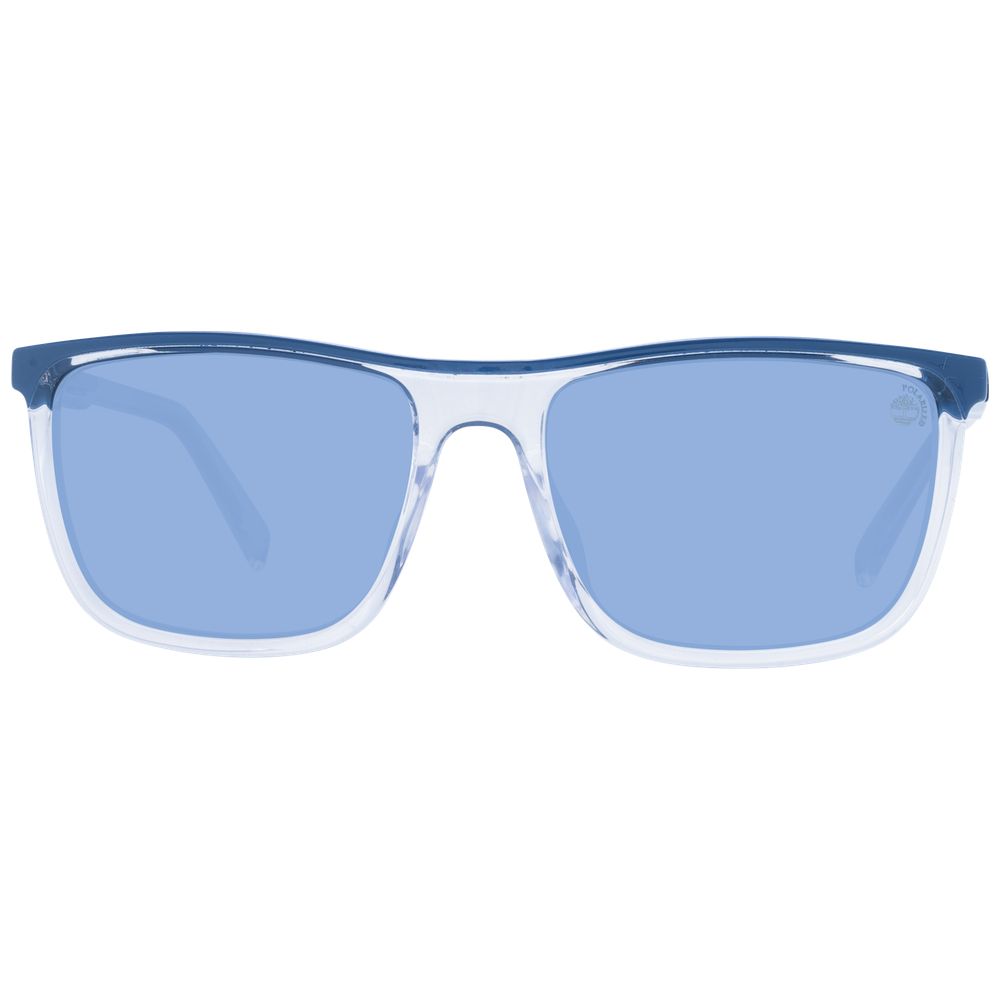 Timberland Square Polarized Medium-Tint Plastic Sunglasses - White