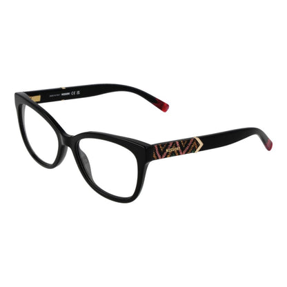 Eyeglasses Frames by Missoni for women in and black showcases a refined silhouette, detailed with a black coloured frame finish and a sophisticated full-frame frame design.
