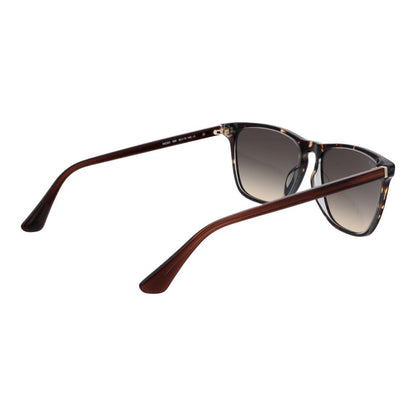 Sunglasses by Web for men in and brown presents a sumptuous silhouette, featuring brown coloured frame and rectangle full-rim frame design with gradient category-3-dark-tint lens for a sumptuous look.