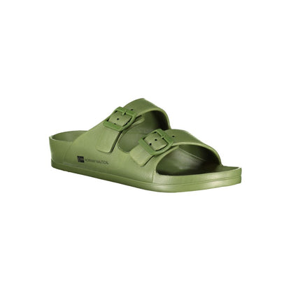 Sandals by Norway 1963 for men in plastic green & print features an statuesque silhouette from the Men's Plastic Sandals collection, showcasing a statuesque and elegant .
