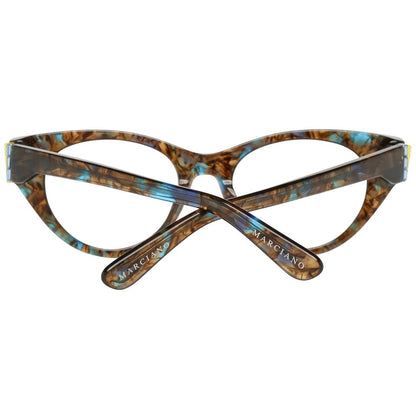 Eyeglasses Frames by Marciano by Guess for women in brown features an refined silhouette, showcasing the refined brown coloured frame and sophisticated full-frame frame design.