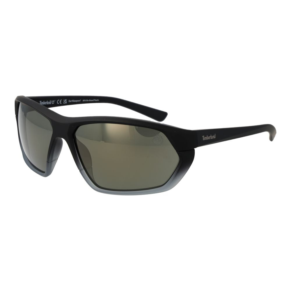 Timberland Sport Polarized Dark-Tint Plastic Sunglasses - Black