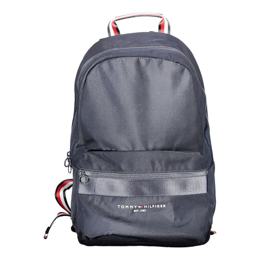 Backpack by Tommy Hilfiger for men in polyester blue & print features a architectural Polyester Backpack design with a secure zipper, ample external-pockets, internal-pockets & laptop-compartment, and versatile handle, backpack-strap & adjustable-strap for a architectural finish.