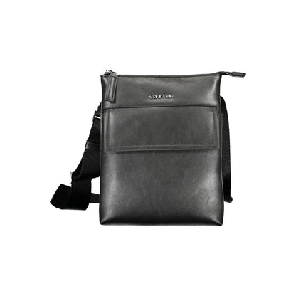 Shoulder Bag by Calvin Klein for men in polyester black features a effortless sophistication silhouette, secured by a zipper with ample external-pockets & internal-pockets and versatile shoulder-strap & adjustable-strap for a effortless sophistication finish.