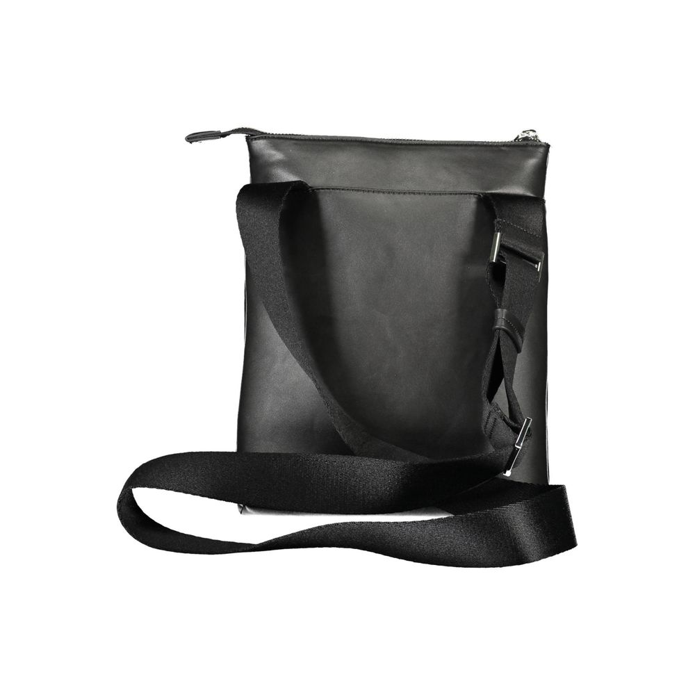 Shoulder Bag by Calvin Klein for men in polyester black features a effortless chic silhouette with a secure zipper, ample external-pockets & internal-pockets, and versatile shoulder-strap & adjustable-strap for a effortless chic finish.
