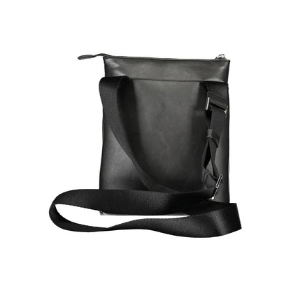 Shoulder Bag by Calvin Klein for men in polyester black features a effortless chic silhouette with a secure zipper, ample external-pockets & internal-pockets, and versatile shoulder-strap & adjustable-strap for a effortless chic finish.