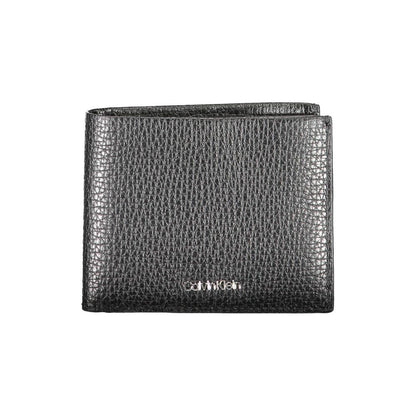 Cardholder Wallet by Calvin Klein for men in leather black presents a refined silhouette, artfully capturing the essence of the Leather Cardholder Wallet design with sophisticated card-organization rfid-protection for a refined look.