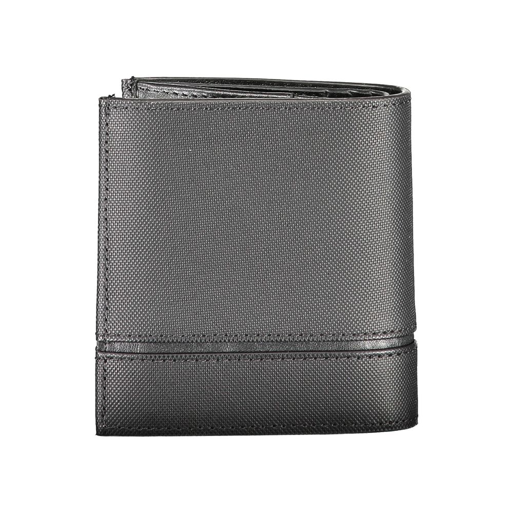 Cardholder Wallet by Calvin Klein for men in leather black presents a streamlined silhouette, showcasing the sophisticated design of the Leather Cardholder Wallet collection with functional card-organization rfid-protection coin-purse.