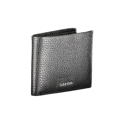 Cardholder Wallet by Calvin Klein for men in leather black showcases a refined silhouette, artfully detailed with the signature style of the Leather Cardholder Wallet and functional card-organization rfid-protection.