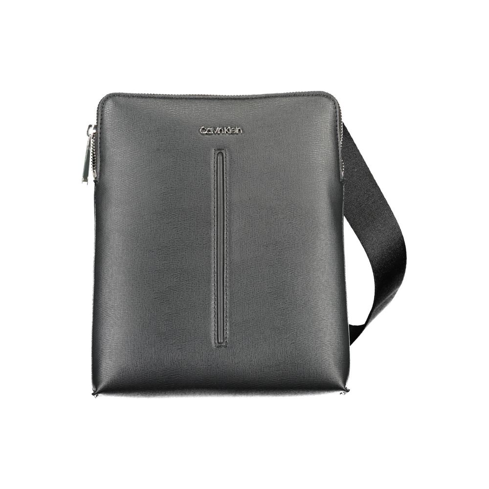 Shoulder Bag by Calvin Klein for men in polyester black features a effortless chic silhouette with a secure zipper, ample , and versatile shoulder-strap & adjustable-strap for a effortless chic finish.