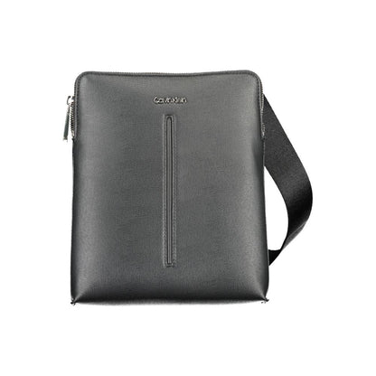Shoulder Bag by Calvin Klein for men in polyester black features a effortless chic silhouette with a secure zipper, ample , and versatile shoulder-strap & adjustable-strap for a effortless chic finish.