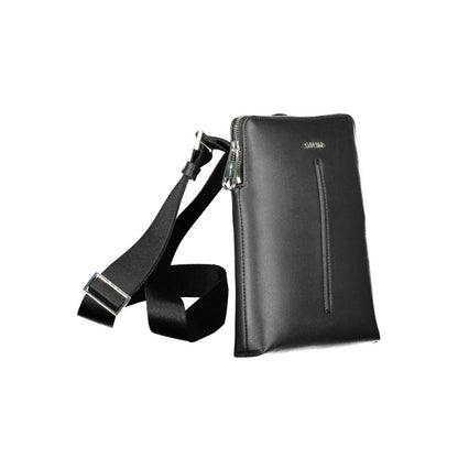 Shoulder Bag by Calvin Klein for men in polyester black features a effortless chic silhouette with a secure zipper, ample , and versatile shoulder-strap & adjustable-strap for a effortless chic finish.