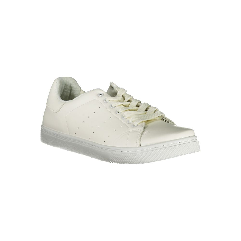 Sneakers by Norway 1963 for men in polyester white & print features an opulent silhouette from the Men's Fashion Polyester Sneakers collection, showcasing a signature fashion style with an opulent finish.