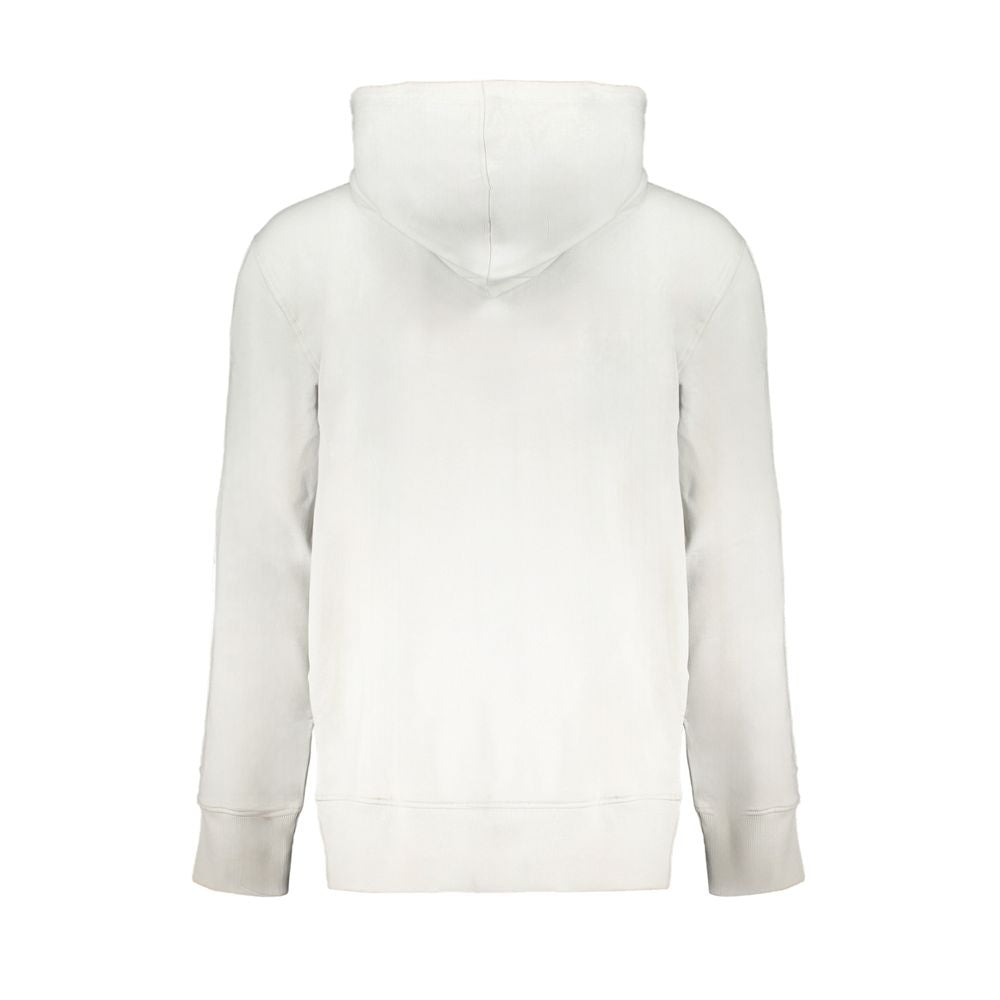 Hooded Sweatshirt Hoodie by Calvin Klein for men in cotton gray & print features an luminous silhouette, showcasing a sophisticated and for a truly luminous look.