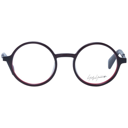 Eyeglasses Frames by Yohji Yamamoto for unisex in red features an refined silhouette, showcasing the refined red coloured frame and sophisticated full-frame frame design.