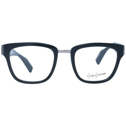 Eyeglasses Frames by Yohji Yamamoto for unisex in black features an refined silhouette, showcasing the refined black coloured frame and sophisticated full-frame frame design.