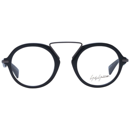 Eyeglasses Frames by Yohji Yamamoto for unisex in and gray showcases an refined full-frame frame design featuring a sophisticated gray coloured frame for an refined and refined aesthetic.