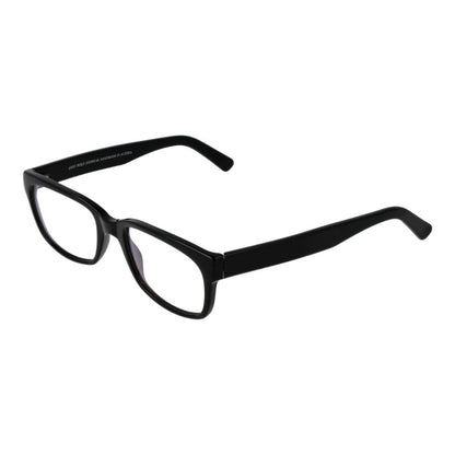 Eyeglasses Frames by Andy Wolf for unisex in acetate black features an refined silhouette, showcasing the refined black coloured frame and sophisticated full-frame frame design.
