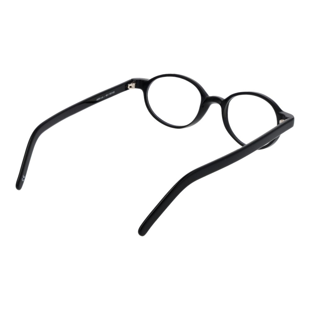 Eyeglasses Frames by Andy Wolf for unisex in acetate and black showcases a refined silhouette, detailed with a black coloured frame finish and a sophisticated full-frame frame design.