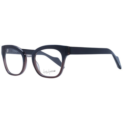 Eyeglasses Frames by Yohji Yamamoto for unisex in acetate blue features a refined silhouette, showcasing a refined blue coloured frame and full-frame frame design for a sophisticated, premium look.