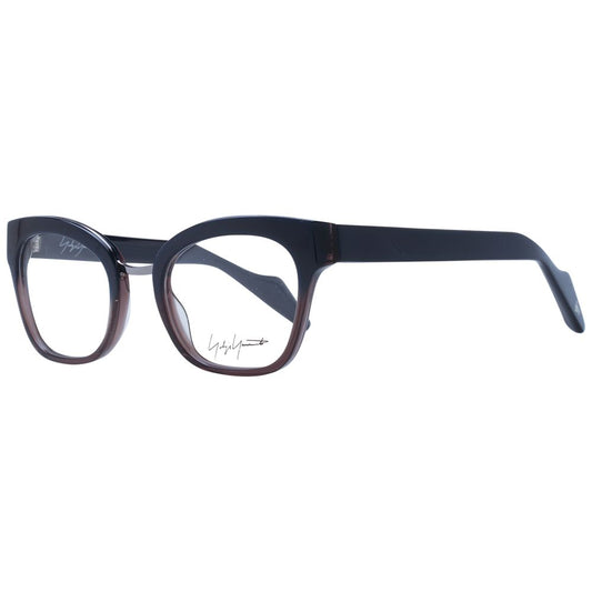 Eyeglasses Frames by Yohji Yamamoto for unisex in acetate blue features a refined silhouette, showcasing a refined blue coloured frame and full-frame frame design for a sophisticated, premium look.