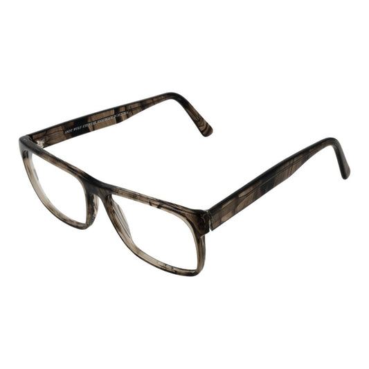 Eyeglasses Frames by Andy Wolf for unisex in acetate brown features a refined silhouette, showcasing a refined brown coloured frame and full-frame frame design for a sophisticated, premium look.