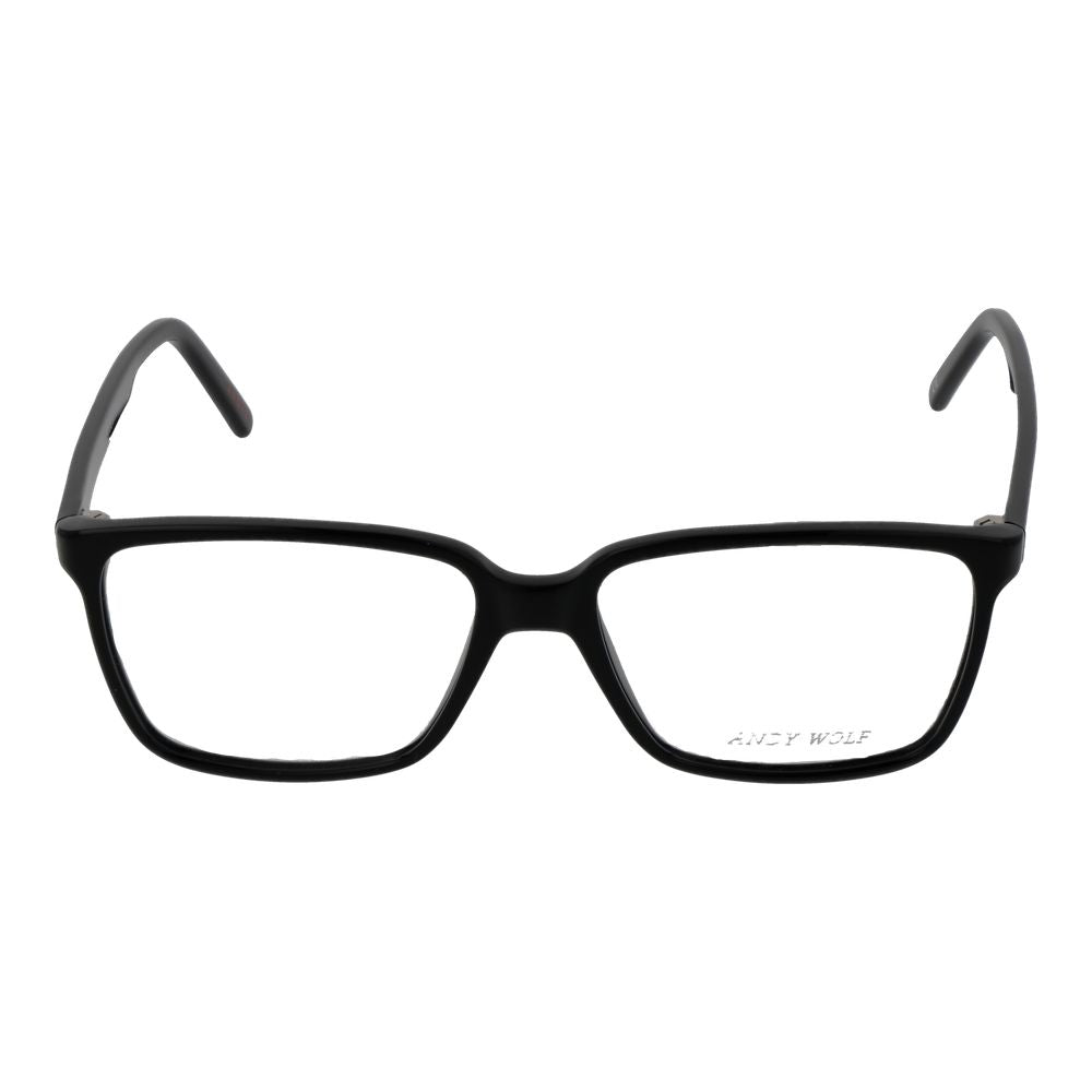 Eyeglasses Frames by Andy Wolf for unisex in acetate black showcases a refined full-frame frame design with a refined black coloured frame finish for a refined and sophisticated look.