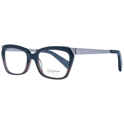 Eyeglasses Frames by Yohji Yamamoto for unisex in acetate blue showcases a refined full-frame frame design with a refined blue coloured frame finish for a refined and sophisticated look.
