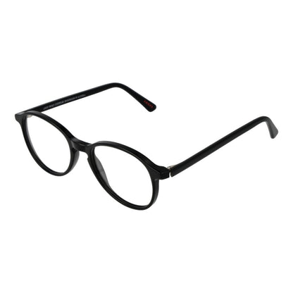 Eyeglasses Frames by Andy Wolf for unisex in acetate and black showcases a refined silhouette, detailed with a black coloured frame finish and a sophisticated full-frame frame design.