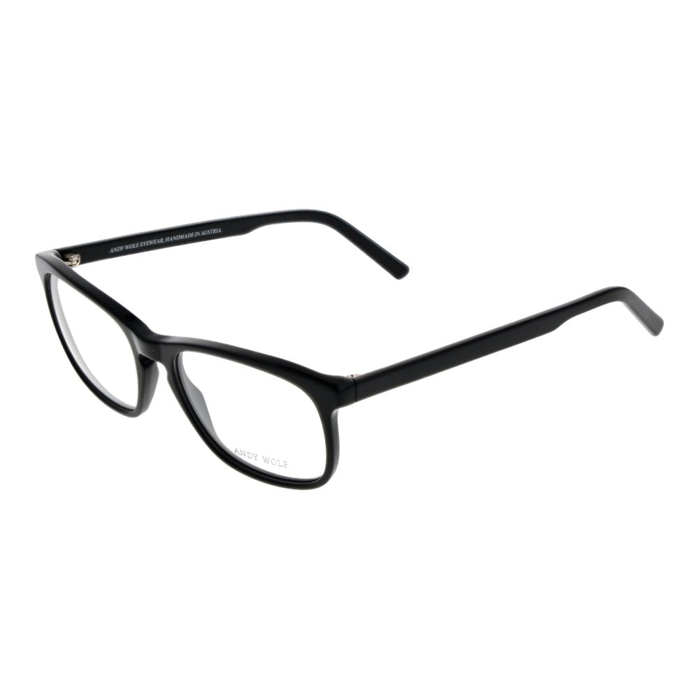 Eyeglasses Frames by Andy Wolf for unisex in acetate and black showcases a refined silhouette, detailed with a black coloured frame finish and a sophisticated full-frame frame design.