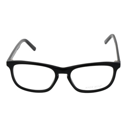 Eyeglasses Frames by Andy Wolf for unisex in acetate black features a refined silhouette, showcasing a refined black coloured frame and full-frame frame design for a sophisticated, premium look.