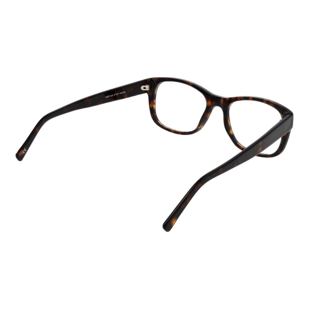 Eyeglasses Frames by Andy Wolf for unisex in acetate brown showcases a reflective silhouette, artfully incorporating a sophisticated brown coloured frame with a distinct full-frame frame design.