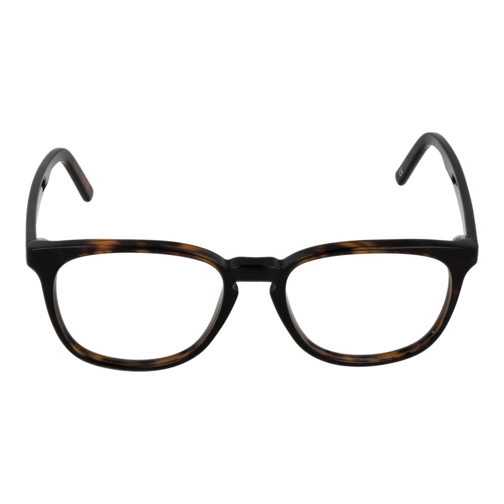 Eyeglasses Frames by Andy Wolf for unisex in acetate brown features a refined silhouette, showcasing a refined brown coloured frame and full-frame frame design for a sophisticated, premium look.