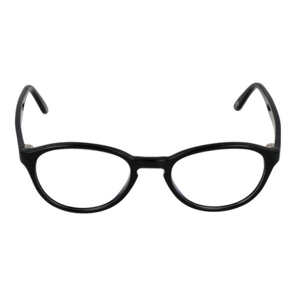 Eyeglasses Frames by Andy Wolf for unisex in acetate black features an refined silhouette, showcasing a sophisticated black coloured frame and refined full-frame frame design for a refined look.
