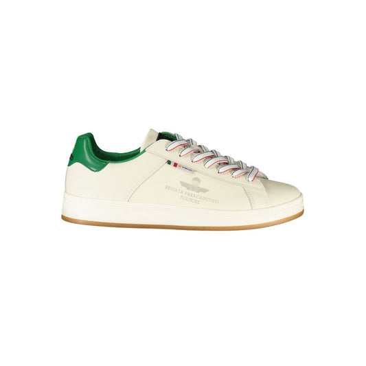 Esercito 1659 Men's Fashion Polyester Polyethylene Leather Sneakers - Green White