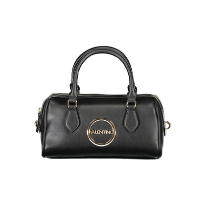Crossbody Evening Handbag by Mario Valentino for women in polyethylene black & signature presents a ornamental silhouette, showcasing a secure zipper, ample internal-pockets, and versatile crossbody-strap, shoulder-strap, handle & adjustable-strap for a ornamental finish.