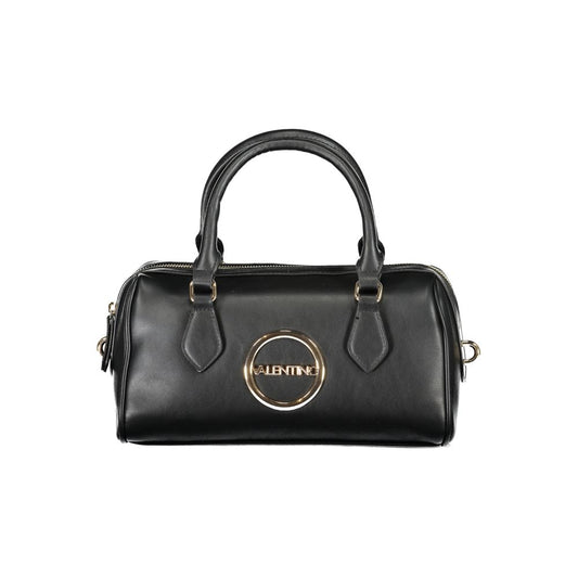 Crossbody Evening Handbag by Mario Valentino for women in polyethylene black & signature presents a ornamental silhouette, showcasing a secure zipper, ample internal-pockets, and versatile crossbody-strap, shoulder-strap, handle & adjustable-strap for a ornamental finish.